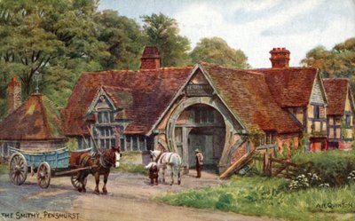 The smithy, Penshurst, Kent by Alfred Robert Quinton